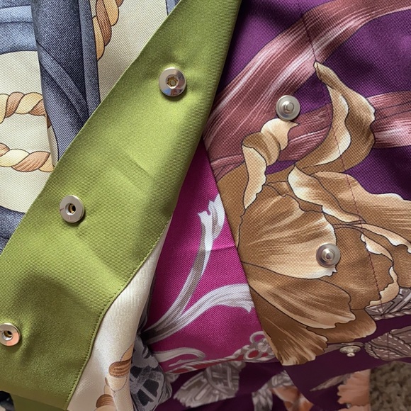 Salvatore Ferragamo sleeveless scarf print dress - Picture 2 of 4